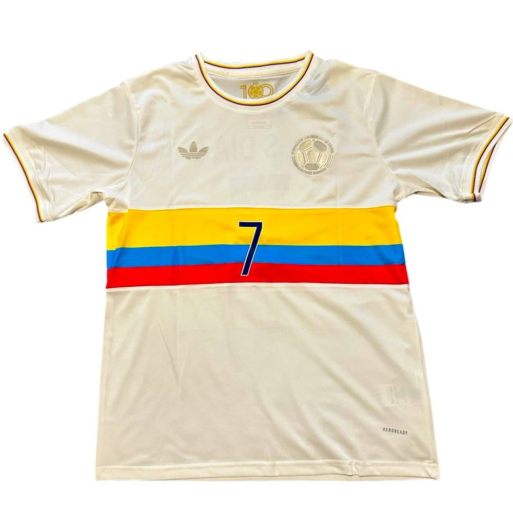 2024/25 Colombia 100th anniversary edition kit. Luis Diaz soccer football jersey